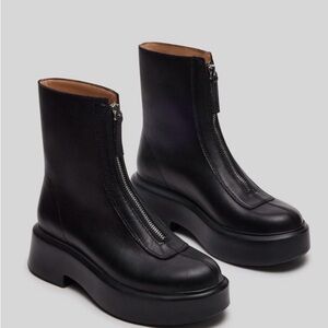 New!Never worn Steve Madden Jones/Jone Black Leather Platform Boots sz8.5